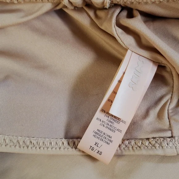 SKIMS XL NWOT swim shrug bikini top - Picture 2 of 2